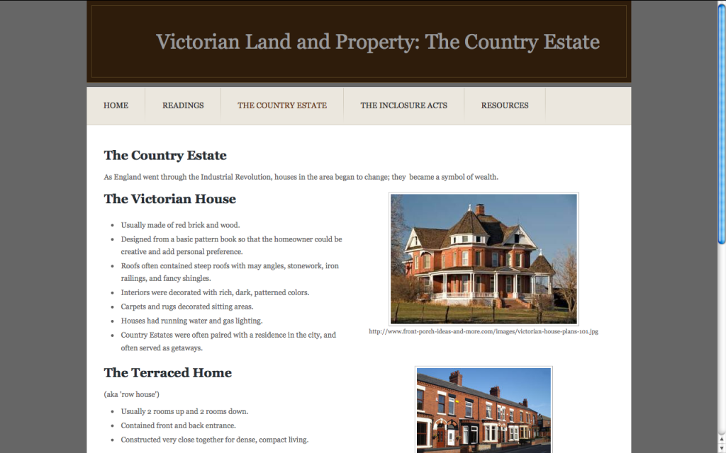 Victorian Land and Property: The Country Estate